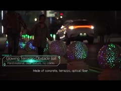 Bolardos de piedra del LED