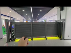 Puerta de contracción deslizante