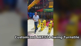 Puertas batientes AKT324 personalizadas implementadas en un proyecto de jardín de infantes en Kenia