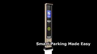 Terminal de reconocimiento de matrículas LCD AnKuai P823 para acceso a estacionamiento