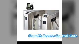 Puerta de torniquete con trípode SUS304 para un acceso fluido