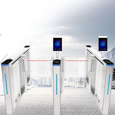 comprar El código de barras automático de Rfid Qr de la puerta de seguridad del torniquete de la biblioteca balancea el control de acceso de IC/ID online manufacture