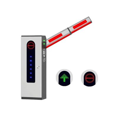 comprar Barrera articulada brazo de aluminio del auge de la puerta de la barrera de Rfid del tráfico con el brazo de los 6m online manufacture