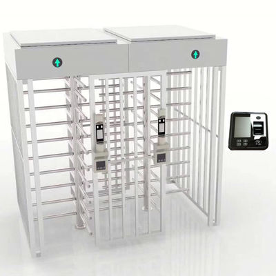 comprar Altura completa del golpe fuerte de la tarjeta SUS304 que desliza el sistema de control peatonal de la tarjeta del acceso de la puerta del torniquete online manufacture