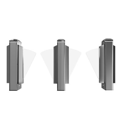 comprar Deslizar el control de acceso de acero inoxidable de la puerta 304 del torniquete de la barrera de la aleta online manufacture