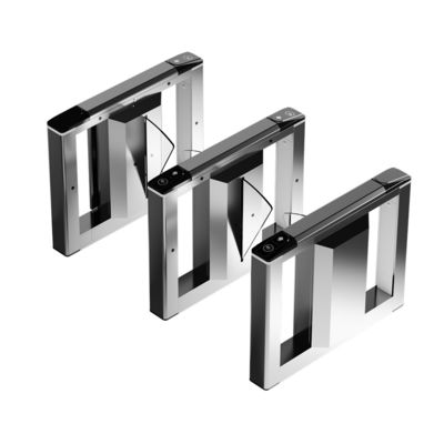 comprar Control de acceso robusto Ip56 del solo del carril de la aleta torniquete de la barrera online manufacture