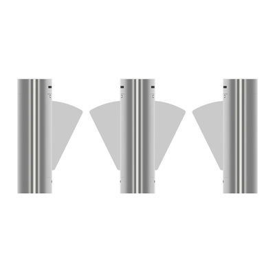 comprar CA 220V de la puerta del torniquete del QR Code RFID del torniquete de la barrera de la aleta del control de acceso online manufacture