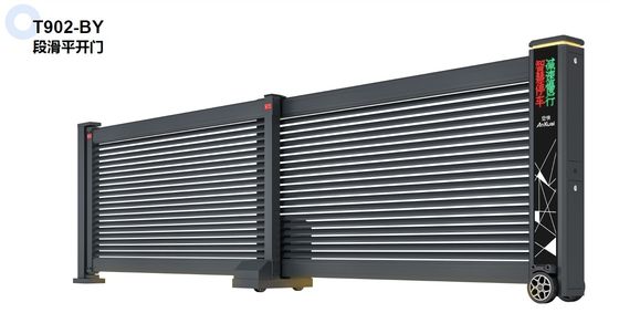 comprar Protección IP54 Puerta corredera telescópica con velocidad ajustable 10-20m/min online manufacture