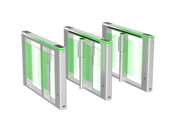 comprar Entrada del metro Puerta de barrera de velocidad automática girasol oscilante con 8 pares de entradas infrarrojas y puerta giratoria de flaps online manufacture
