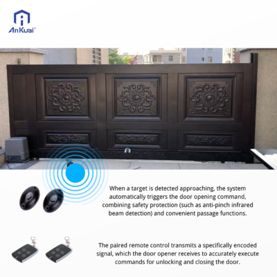 comprar AK800DC Smart Auto Door Opener for Commercial Use – Equipped with Remote, WiFi App & Infrared Detection online manufacture