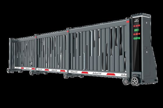 comprar Abridor de puertas corredizas automáticas industriales de aleación de aluminio barrera de motor de corriente continua exterior online manufacture