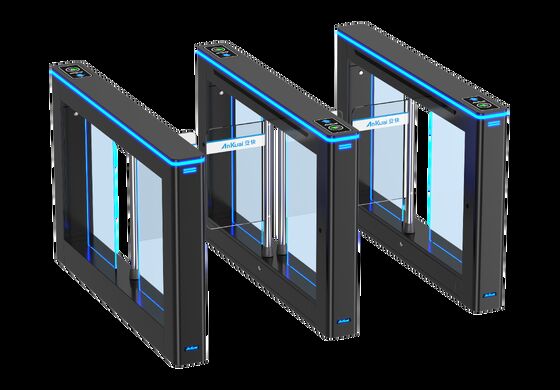comprar Puerta de giroscopio óptico de alta velocidad - Control de acceso de diseño delgado con reconocimiento facial / código QR para oficina / metro online manufacture
