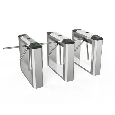 Lector de tarjetas automático de IC del torniquete del trípode de la obra SS304 del emplazamiento de los torniquetes durables de la seguridad