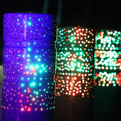 Los bolardos de piedra naturales del LED Shinning el molde de la bola encienden nuestras vidas