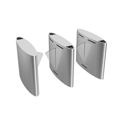 Puerta retractable automática del torniquete de la barrera de la aleta con el control de acceso de la tarjeta de Rfid