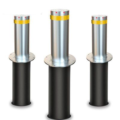 304 bolardos retractables eléctricos de levantamiento automáticos de la seguridad de los bolardos retractables hidráulicos inoxidables