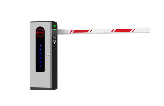 Puerta de barrera de tipo boom recta resistente a altas temperaturas con motor sin escobillas DC24V para estacionamiento