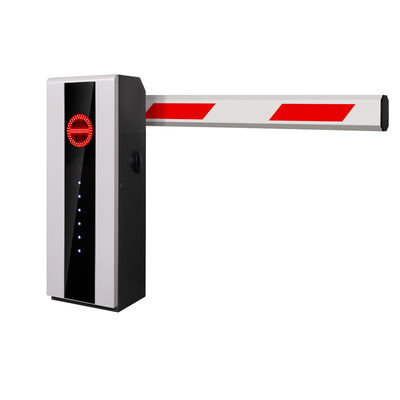 Puerta de barrera de peaje de 24 V con servomotor Seguridad Aparcamiento automático Puerta de barrera de brazo telescópico
