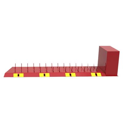 Tipo incrustado Spike Asesino de neumáticos 10 mm Adjustable altura del pico 83 mm Profundidad