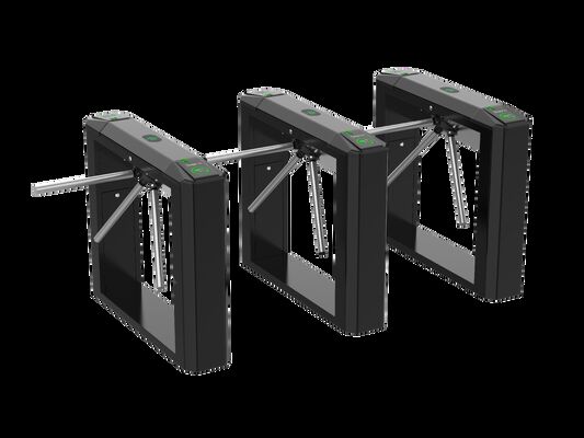 Max passage width 550mm Tripod Turnstile Gate SUS304 RS485 communication interface providing pedestrian access solutions