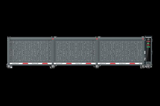 Abridor de puertas corredizas automáticas industriales de aleación de aluminio con motor DC