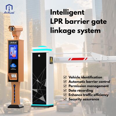 Puerta de barrera del motor sin escobillas DC24V con sensor de límite inteligente