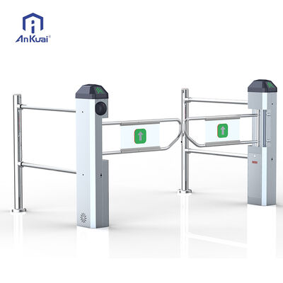 Sistema de control de acceso de peatones de acero inoxidable
